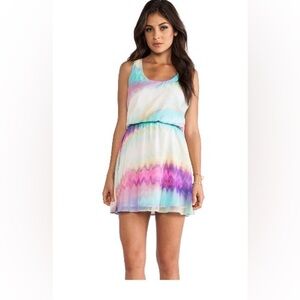 JACK by Steve Madden JOANN OIL SPILL DRESS
